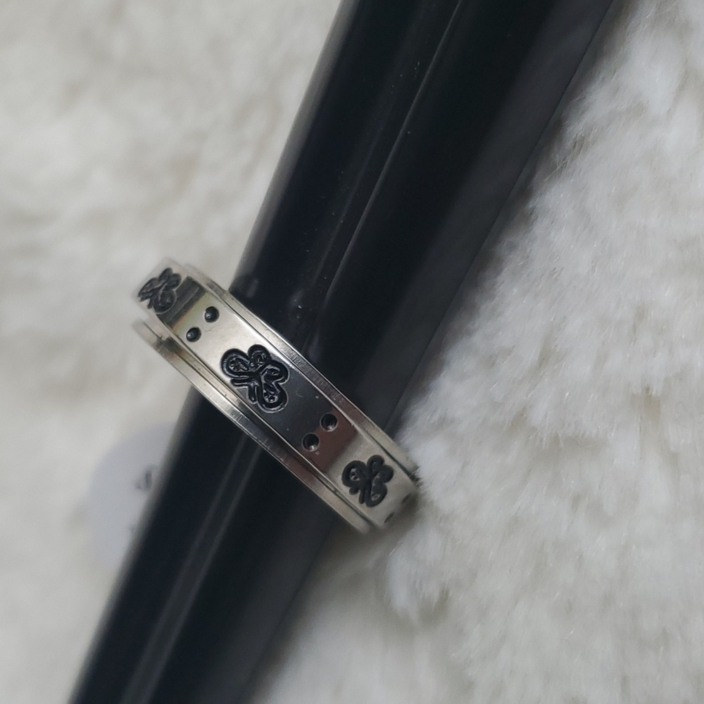 Butterfly Anxiety Spinner Ring Size 9